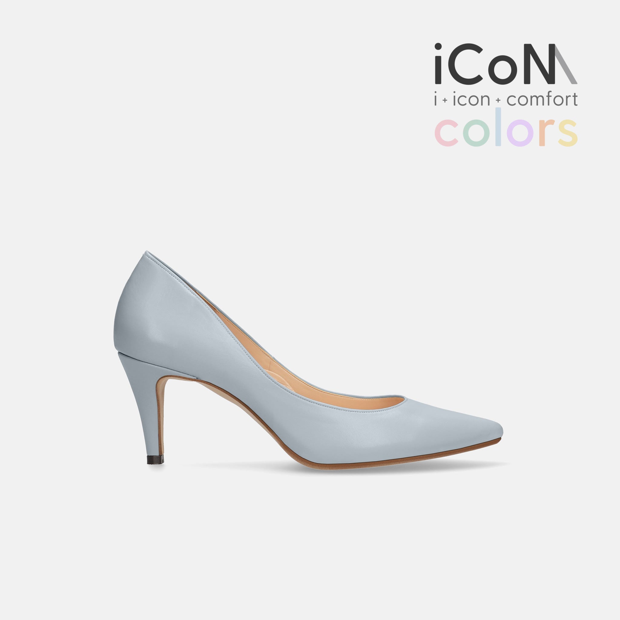 2024SS：iCoN COLORS：ポインテッドトゥ エナメル パンプス（C76531