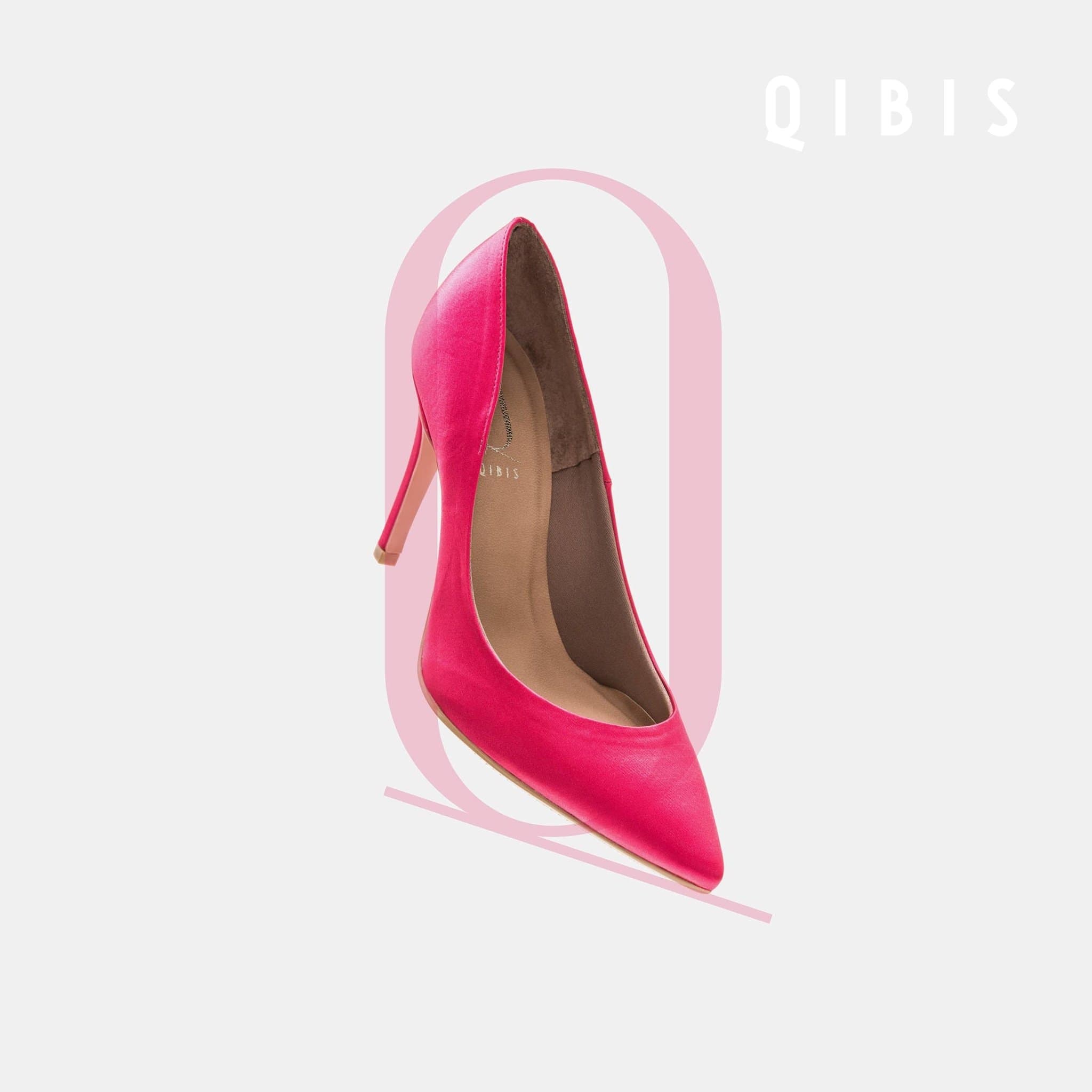 スェードレザー革カラー美品 キビス QIBIS スエードパンプス ハイヒール ブルー 靴 日本製